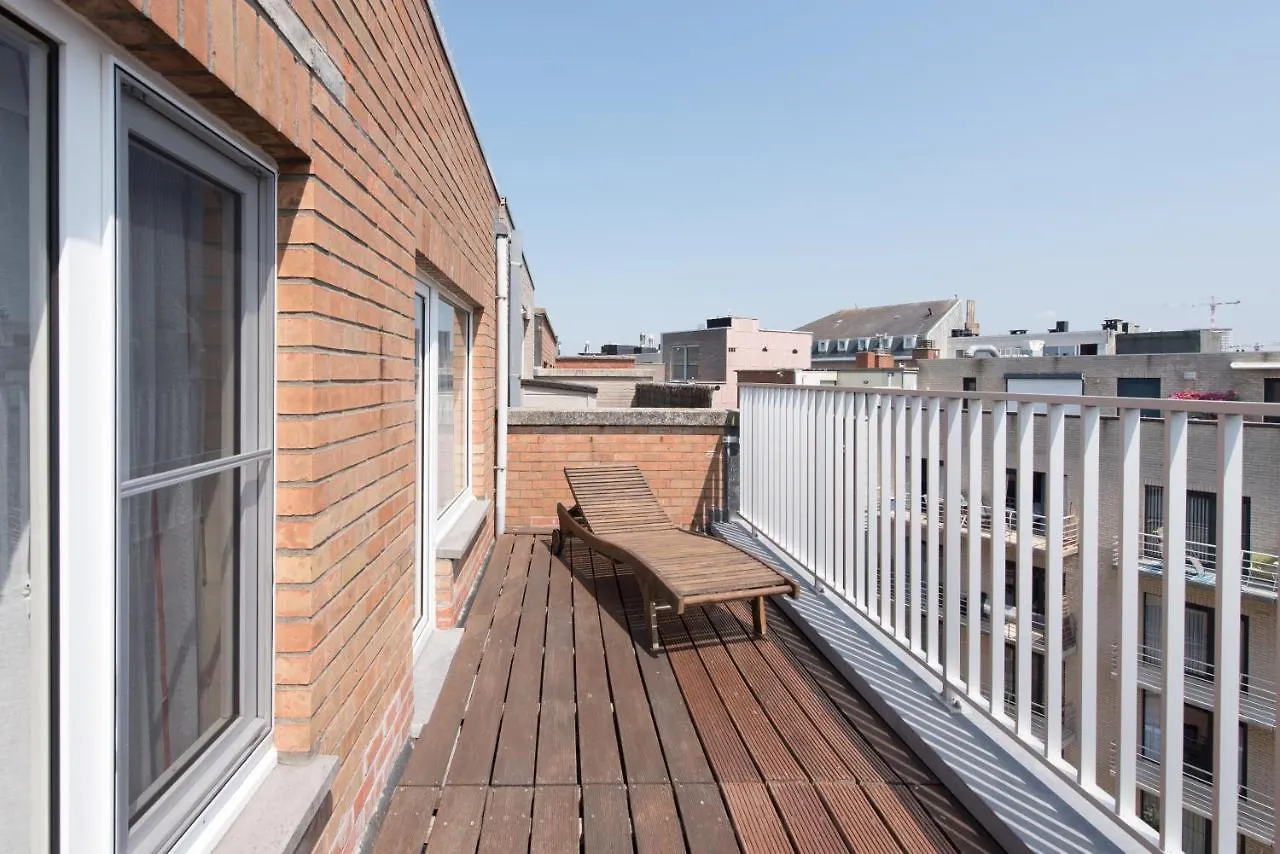 Apartmán Zonnig Penthouse Met Terrassen Ostende Belgie