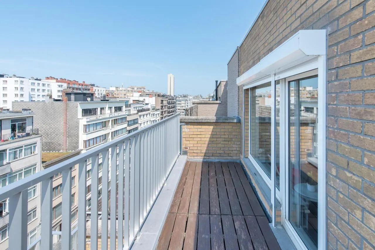 Apartmán Zonnig Penthouse Met Terrassen Ostende