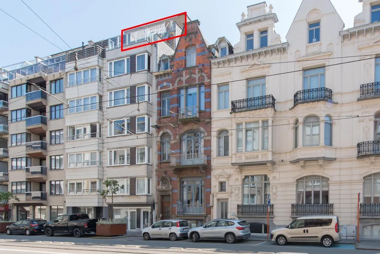 Zonnig Penthouse Met Terrassen Apartment Ostend